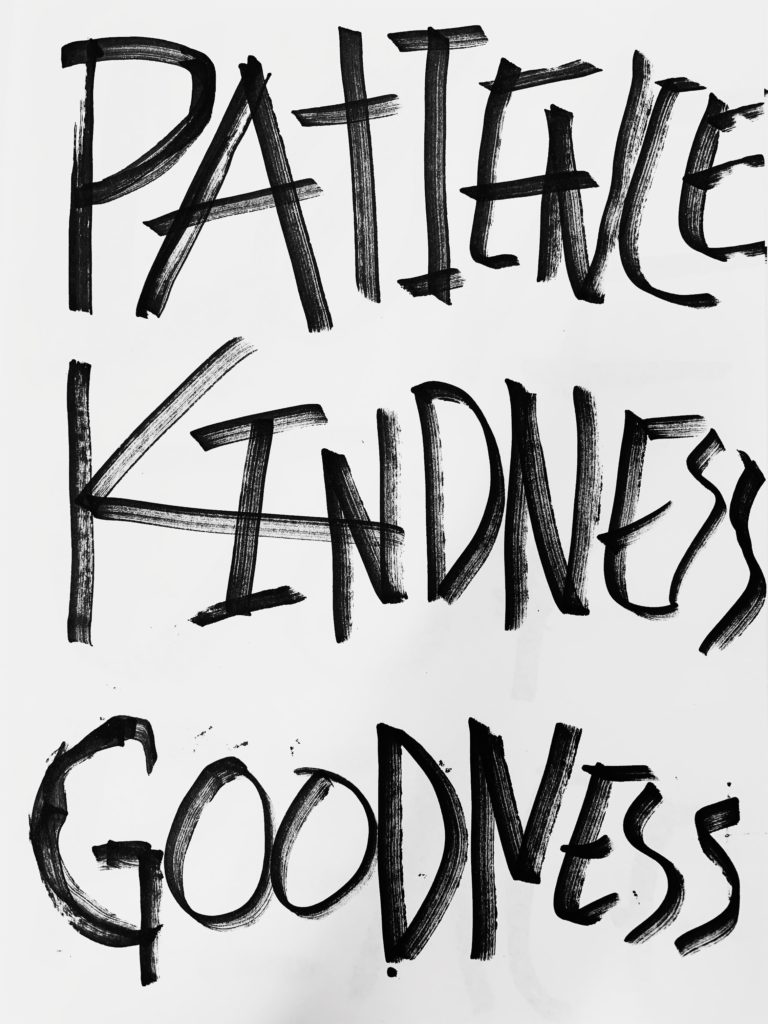 patience kindness goodness