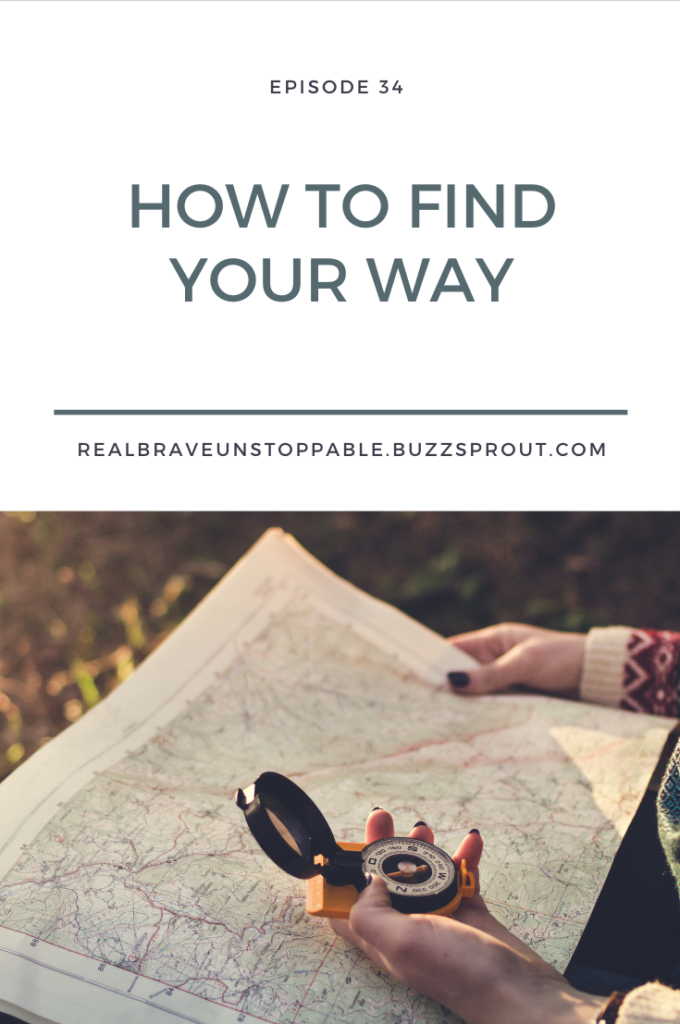 how to find your way, map and compass