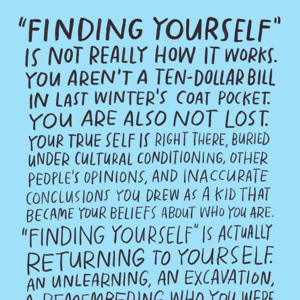 finding yourself quote emily mcdowell